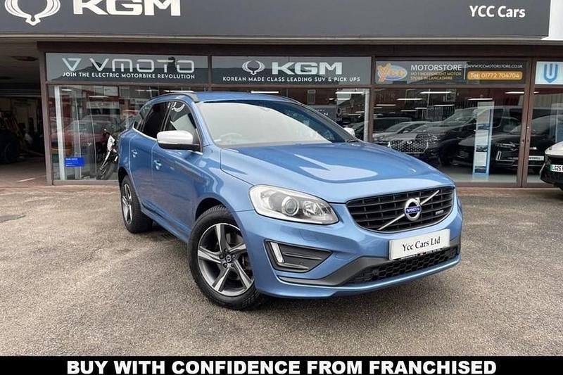 Blue Used 2015 Volvo XC60 R-Design SUV | £8,695 (Fair price) - Image 1/1