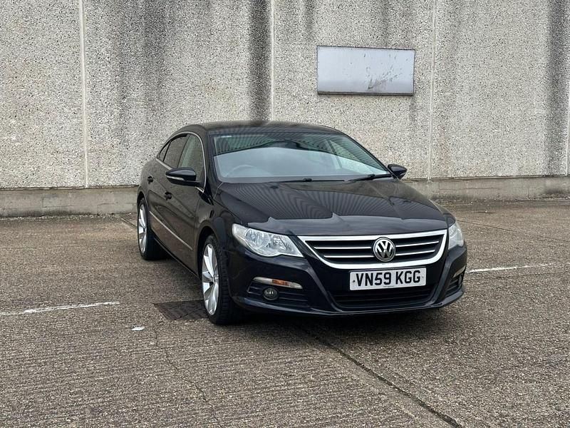 Begagnad VW Passat GT 2009 Svart Sportkupé