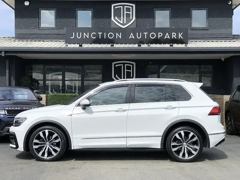 Used VW Tiguan R-line 147 HP (108 kW) 2018 White SUV