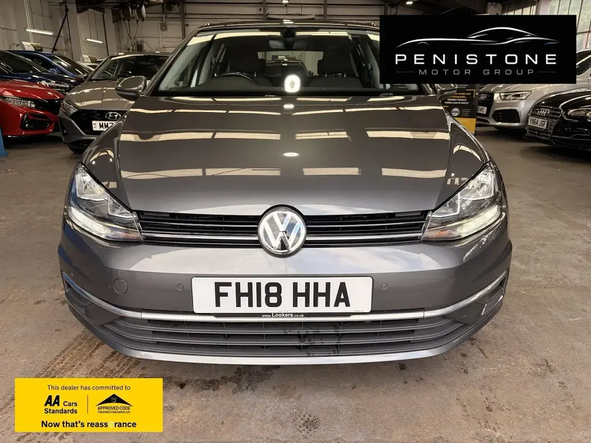 Used VW Golf VII SE 125 HP (91 kW) 2018 Grey Hatchback