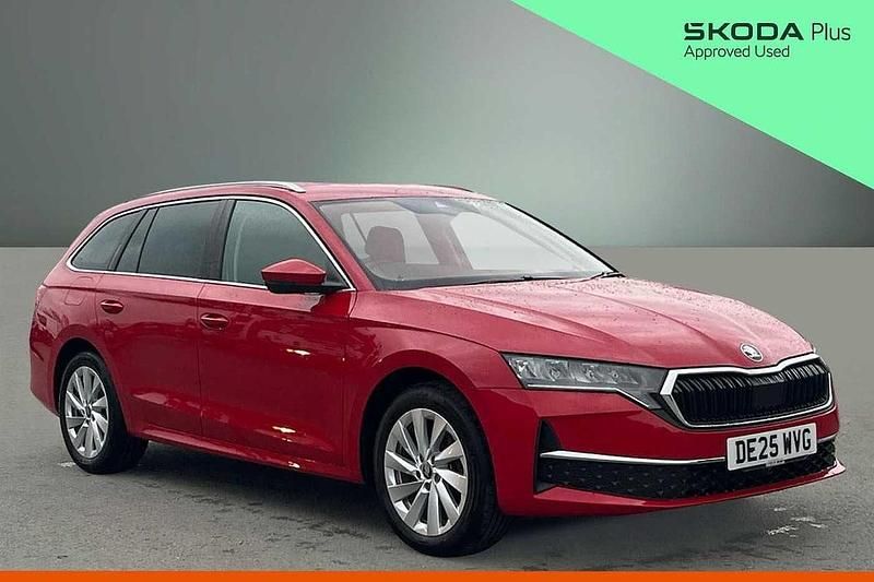 Used Skoda Octavia SE L 150 HP (110 kW) 2025 Red Estate
