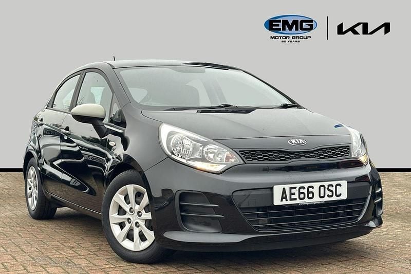 Black Used 2016 Kia Rio Air Hatchback | £6,495 (Fair price) - Image 1/3
