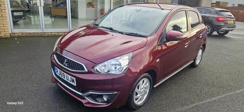 Used Mitsubishi Mirage 79 HP (58 kW) 2019 Purple Hatchback