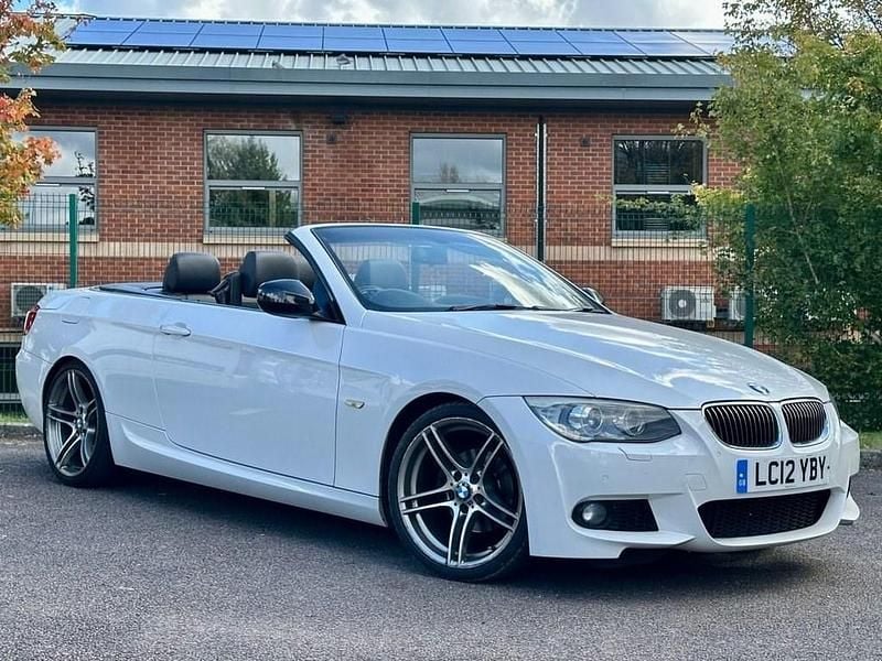 White Used 2012 BMW 320 Cabriolet Sport Line Cabriolet | £8,222 (Fair price) - Image 1/4