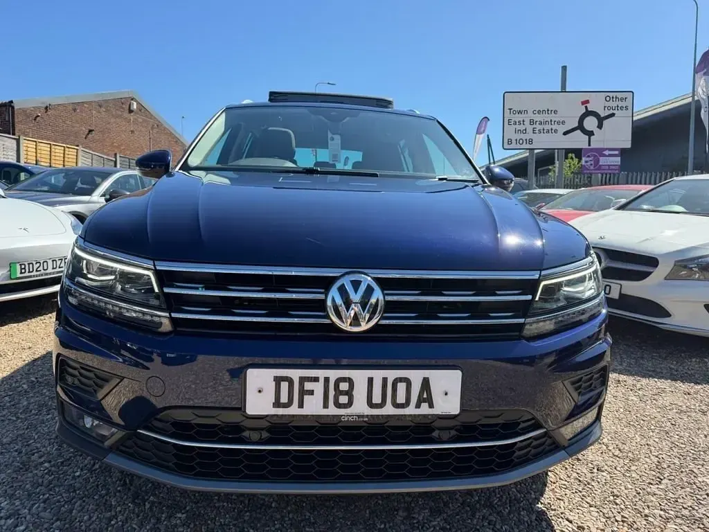 Used VW Tiguan SEL 150 HP (110 kW) 2018 Blue SUV