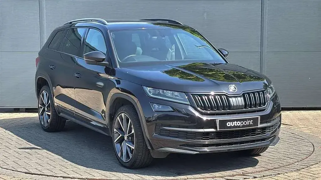 Used Skoda Kodiaq SportLine 196 HP (144 kW) 2021 Black SUV