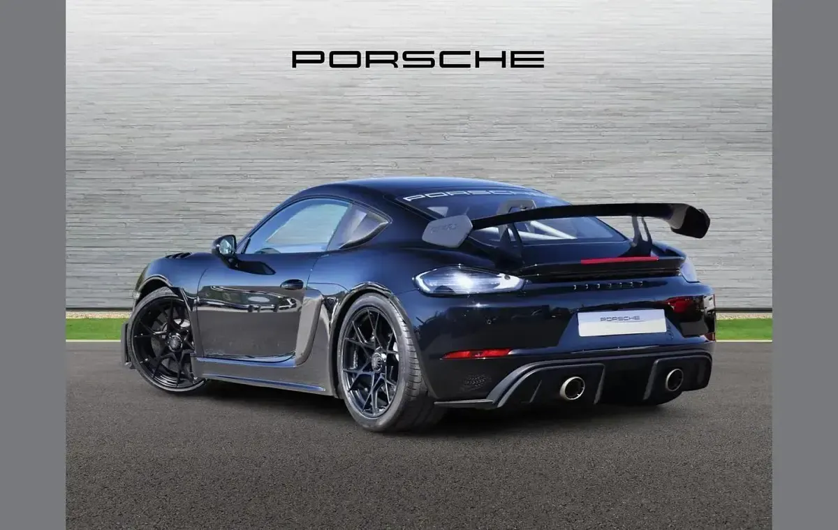 Used Porsche Cayman GT4 493 HP (362 kW) 2024 Black Coupe