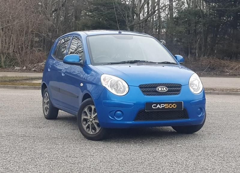 Used Kia Picanto 64 HP (47 kW) 2010 Blue Hatchback