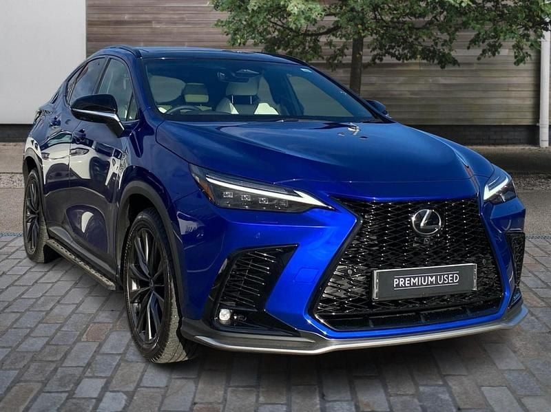 Blue New 2025 Lexus NX450h+ Sport Line SUV | £60,185 - Image 1/4