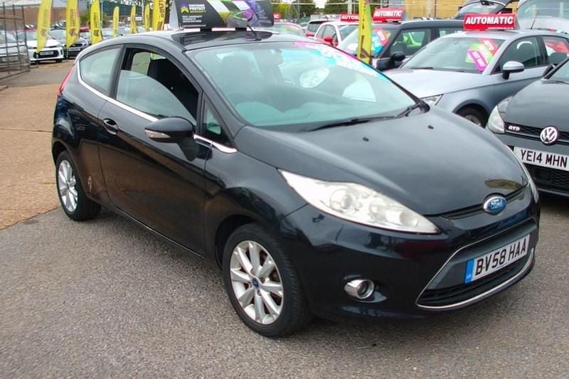 Black Used 2008 Ford Fiesta Zetec Hatchback | £3,995 (Fair price) - Image 1/1