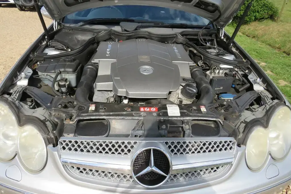 Used Mercedes CLK55 AMG AMG 2005 Silver Cabriolet
