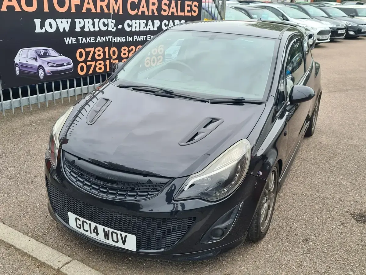 Used Vauxhall Corsa Edition 2014 Black Hatchback