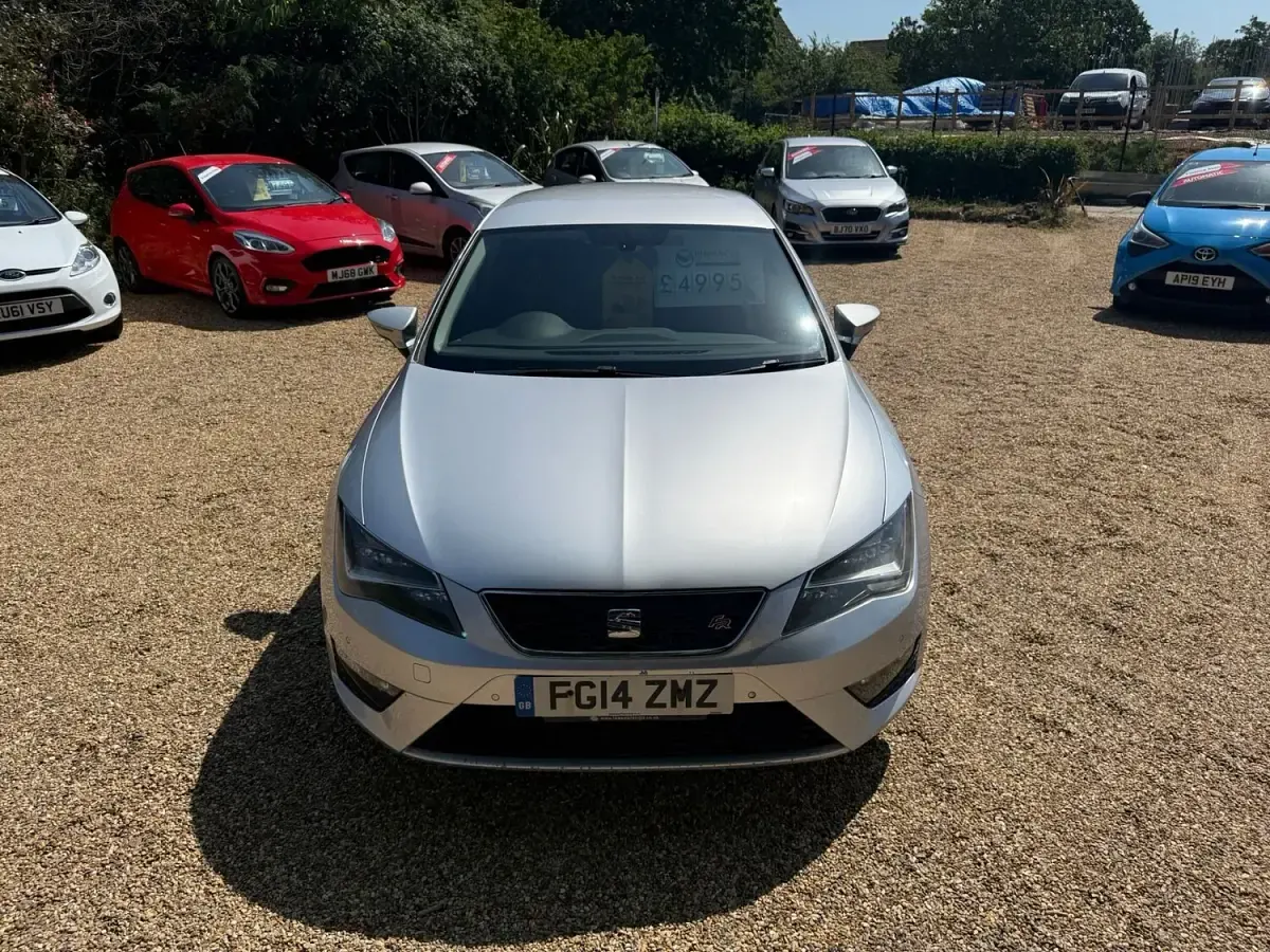 Used Seat Leon FR 184 HP (135 kW) 2014 Silver Hatchback
