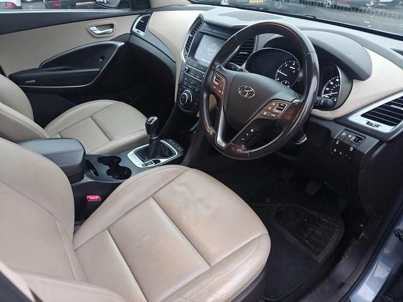 Used Hyundai Santa Fe Premium 2016 Blue SUV