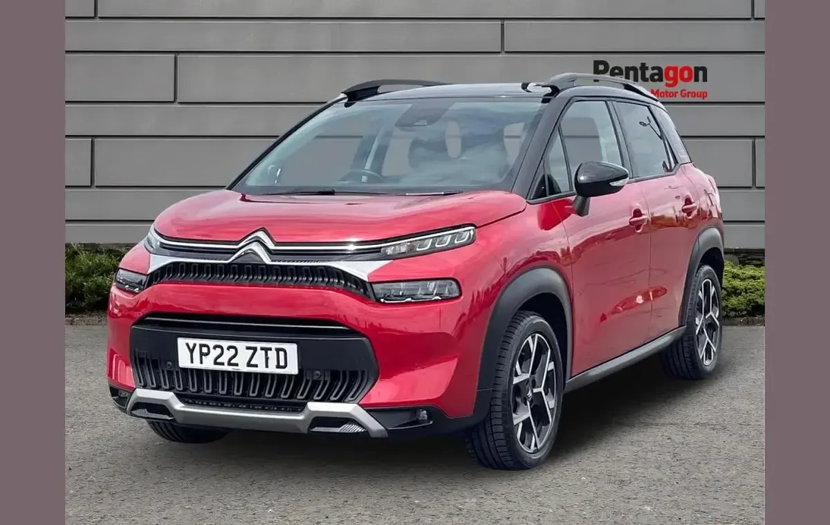 Used Citroën C3 Aircross PureTech 128 HP (94 kW) 2022 Red SUV