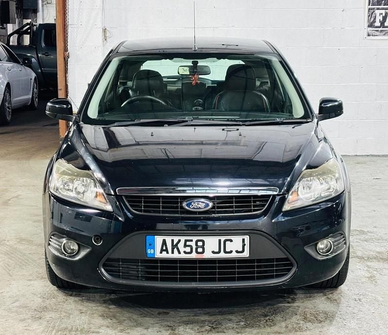Used Ford Focus Zetec 2008 Black Hatchback