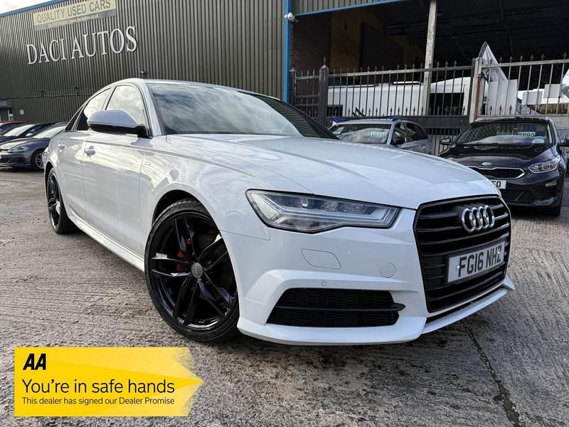 White Used 2016 Audi A6 Black Edition Sedan | £9,595 (Fair price) - Image 1/4