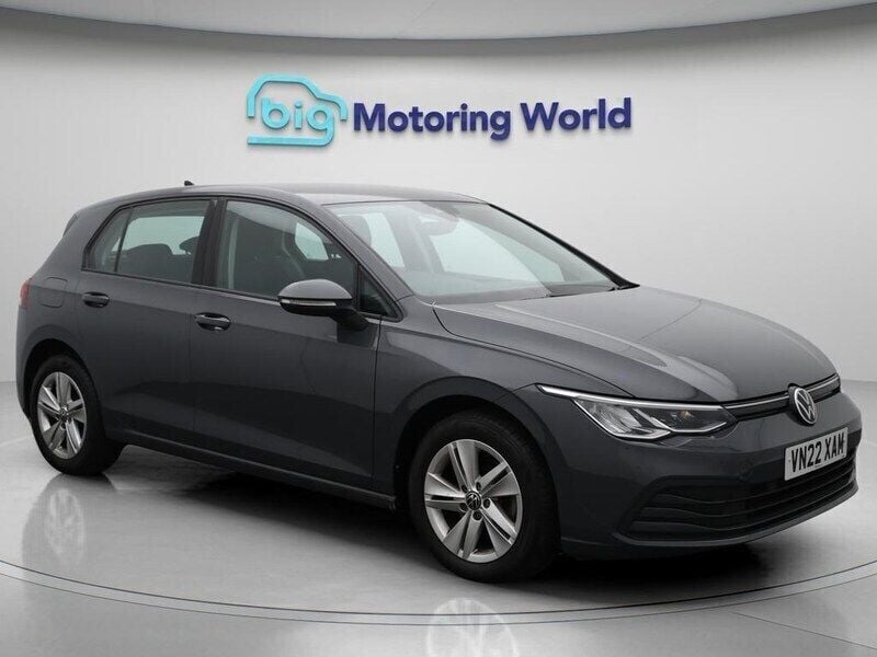 Grey Used 2022 VW Golf VIII Life Hatchback | £15,900 (Good price) - Image 1/4