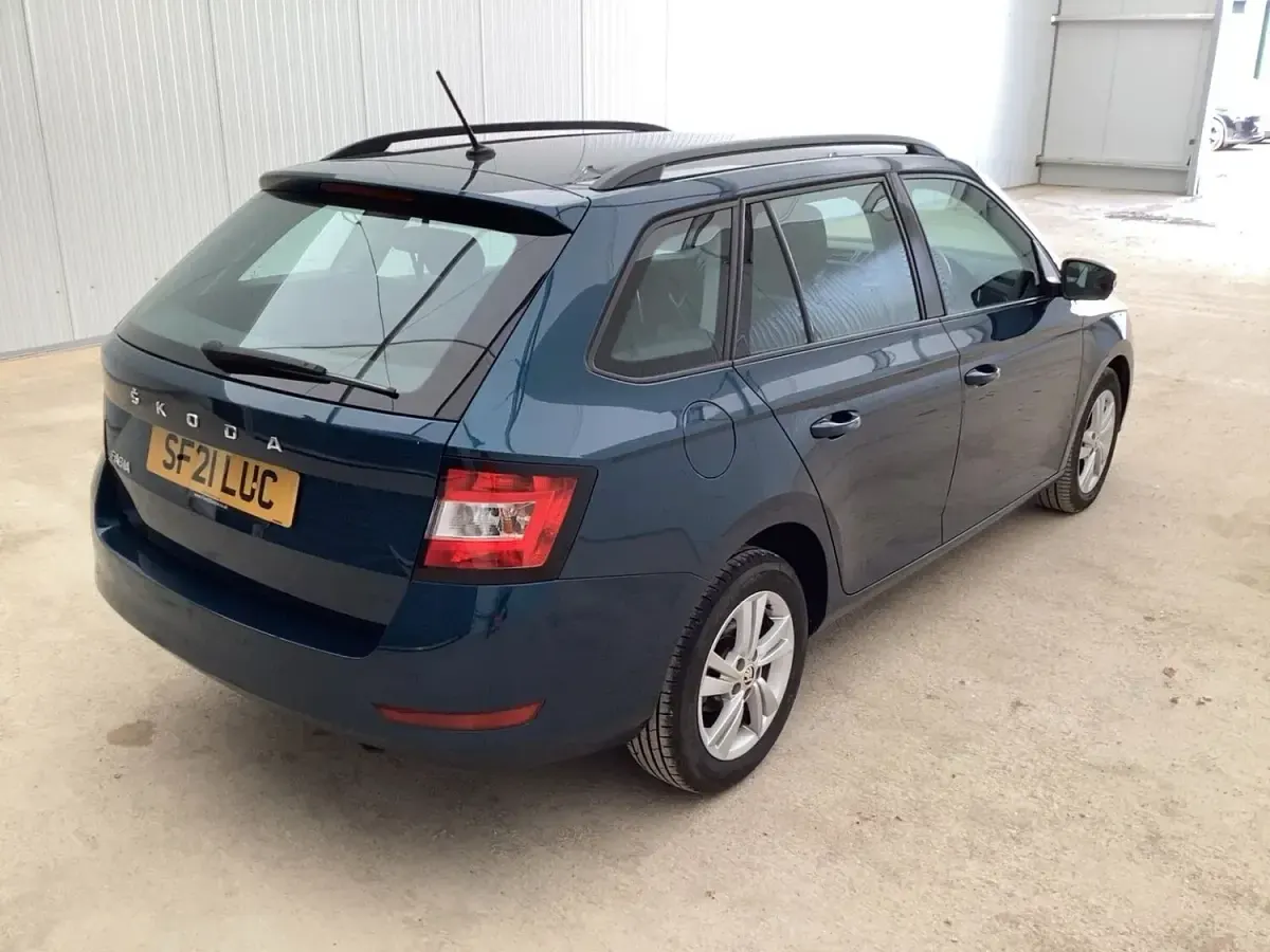 Used Skoda Fabia SE 2021 Blue Hatchback