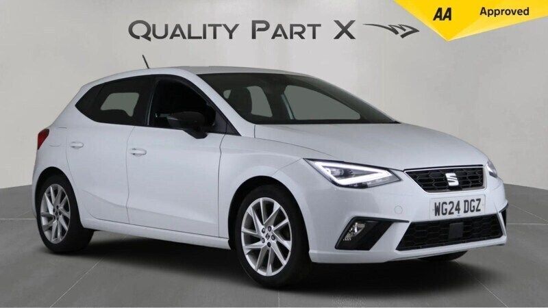 White Used 2024 Seat Ibiza FR Hatchback | £14,880 (Fair price) - Image 1/4