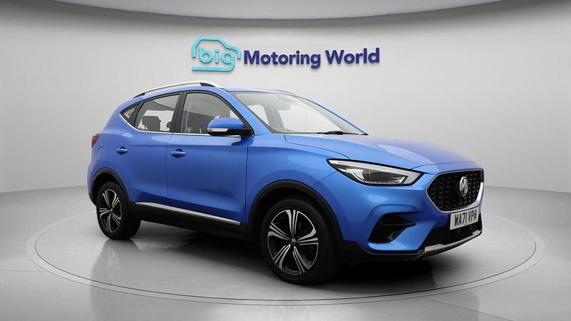 Used MG ZS Excite 110 HP (80 kW) 2021 Blue SUV