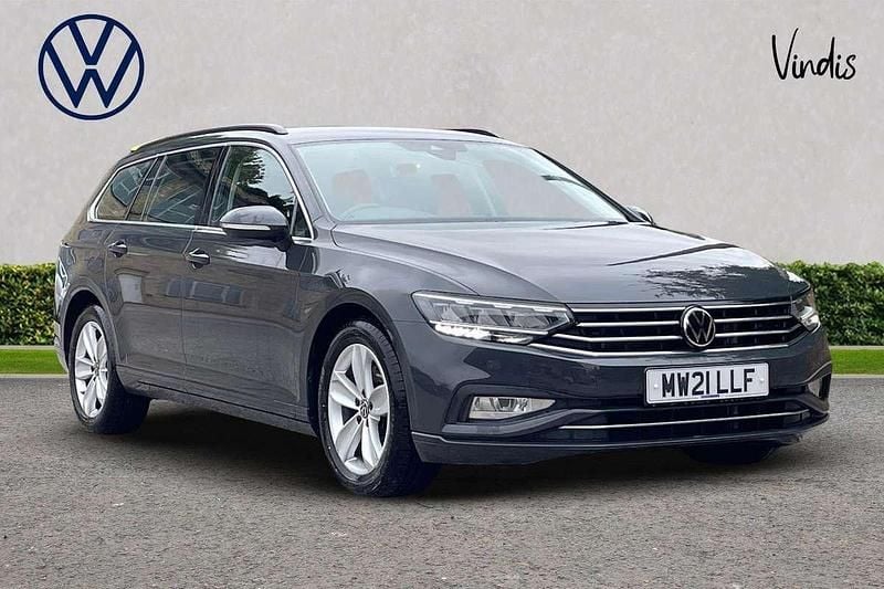 Grey Used 2021 VW Passat SE Estate | £17,400 (Fair price) - Image 1/3