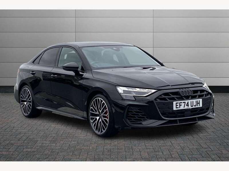 Black Used 2025 Audi S3 Sedan | £46,395 - Image 1/4
