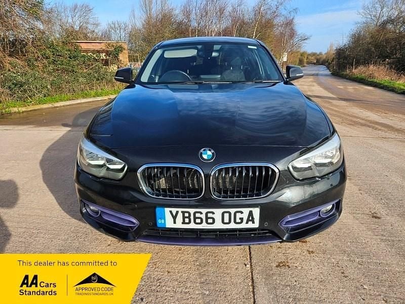Used BMW 116 Sport Line 2016 Black Hatchback