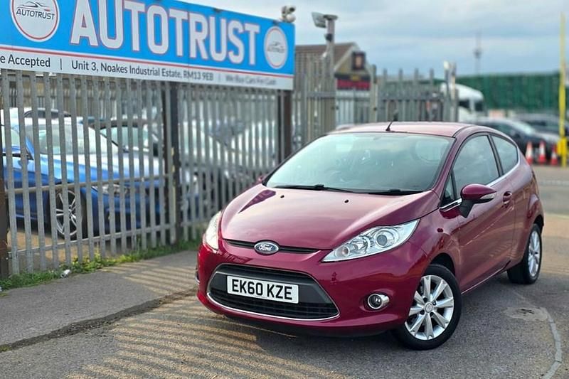 Red Used 2010 Ford Fiesta Zetec Hatchback | £1,995 (Fair price) - Image 1/1