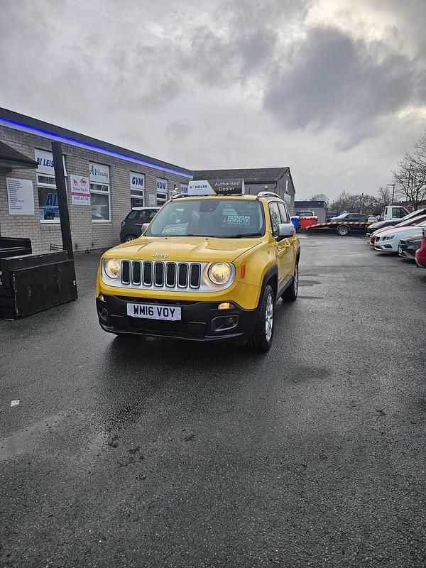Used Jeep Renegade Limited 2016 Yellow SUV