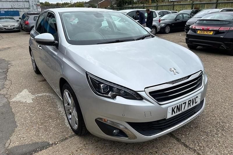 Silver Used 2017 Peugeot 308 Allure Hatchback | £5,595 (Good price) - Image 1/1