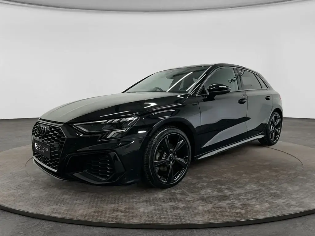 Used Audi A3 e-tron S-Line 2021 Black Hatchback
