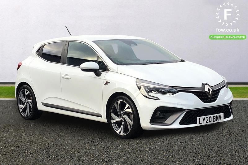 Used Renault Clio V RS Line 140 HP (102 kW) 2020 White Hatchback