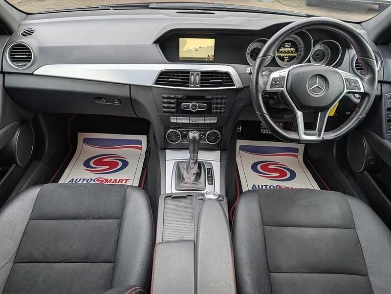 Used Mercedes C220 AMG 170 HP (125 kW) 2012 Obsidian black Sedan