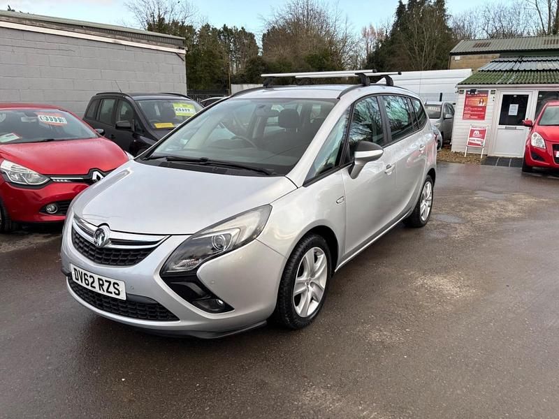 Silver Used 2012 Vauxhall Zafira Tourer MPV | £4,999 (Fair price) - Image 1/4