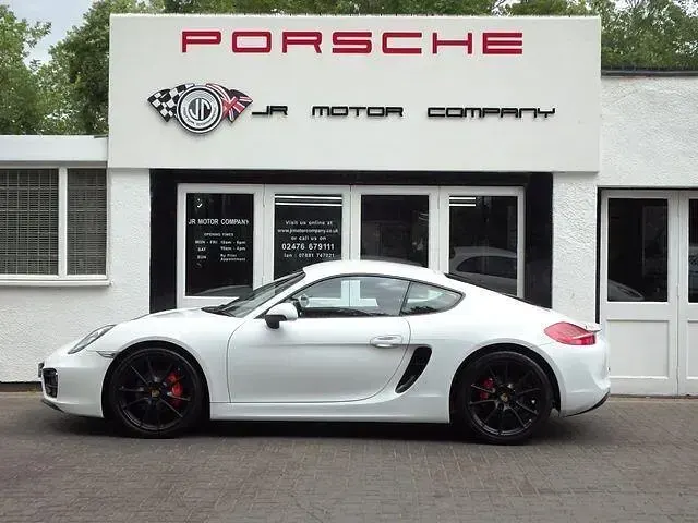 Used Porsche Cayman 275 HP (202 kW) 2014 White Coupe