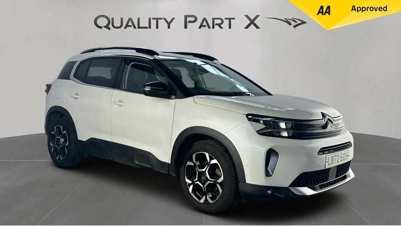 White Used 2022 Citroën C5 Aircross Shine SUV | £14,799 (Good price) - Image 1/4