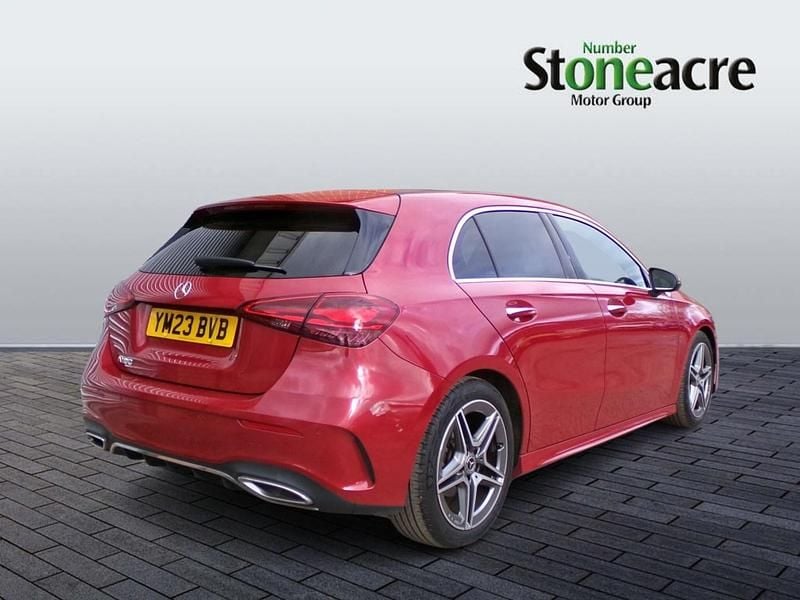 Used Mercedes A180 Executive 136 HP (100 kW) 2023 Red Hatchback