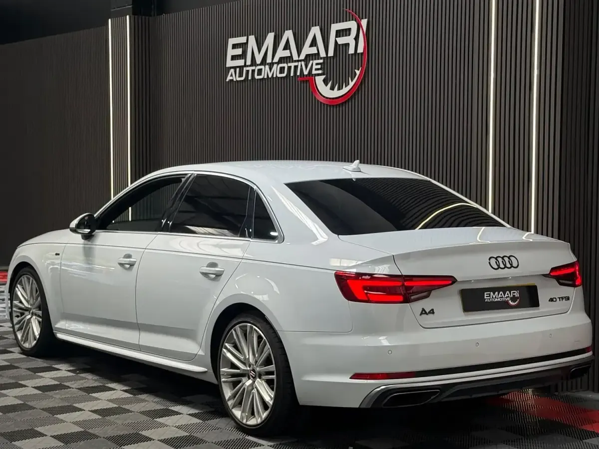 Used Audi A4 S-Line 2019 White Sedan