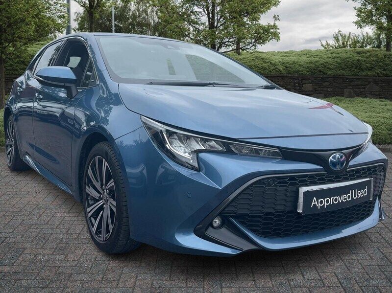 Blue Used 2022 Toyota Corolla Design Hatchback | £17,995 (Fair price) - Image 1/4