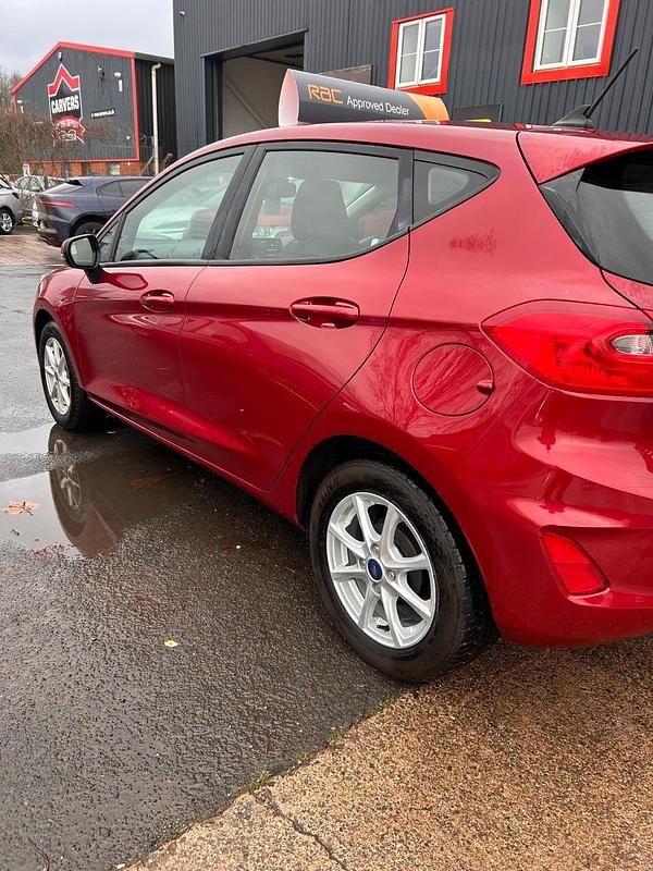 Used Ford Fiesta Zetec 2019 Red Hatchback