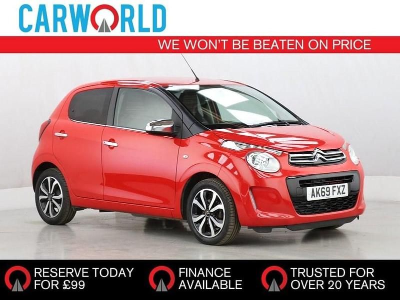 Red Used 2020 Citroën C1 Flair Hatchback | £7,702 (Good price) - Image 1/3