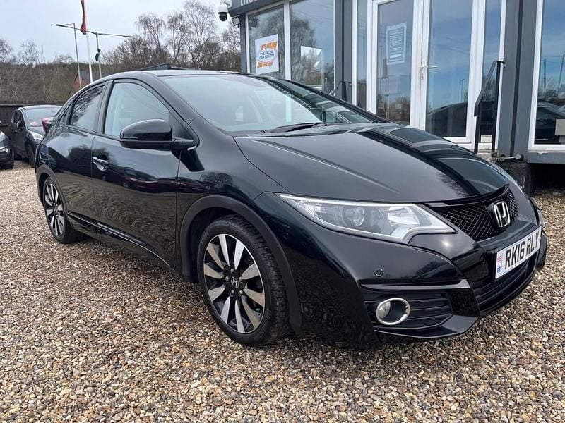 Used Honda Civic SR 2016 Black Hatchback