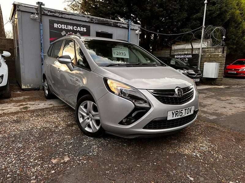 Silver Used 2015 Vauxhall Zafira MPV | £3,995 (Good price) - Image 1/4