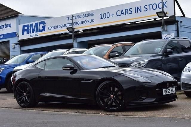 Used Jaguar F-Type R-Dynamic 381 HP (280 kW) 2019 Black Coupe