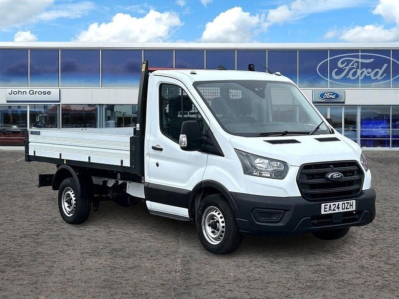 Used Ford Transit 130 HP (95 kW) 2024 White Cabriolet