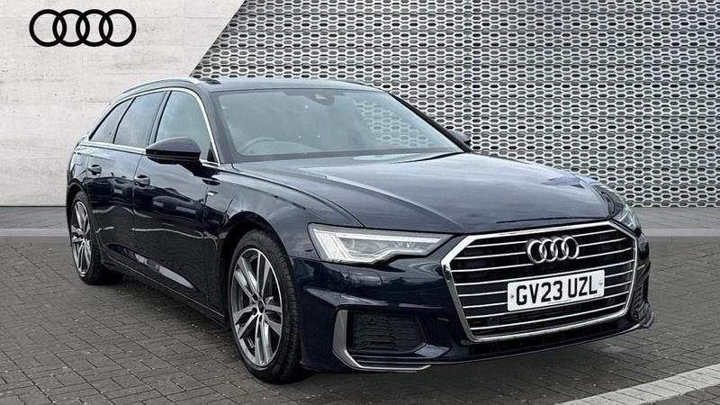Used Audi A6 S-Line 204 HP (150 kW) 2023 Blue Estate