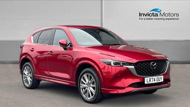 Red Used 2024 Mazda CX-5 Takumi-Line SUV | £29,500 (Fair price) - Image 1/4