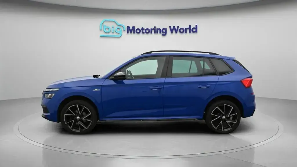 Used Skoda Kamiq Monte Carlo 150 HP (110 kW) 2022 Blue SUV