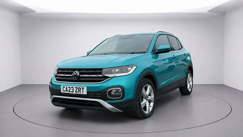 Used VW T-Cross SEL 2023 Turquoise SUV